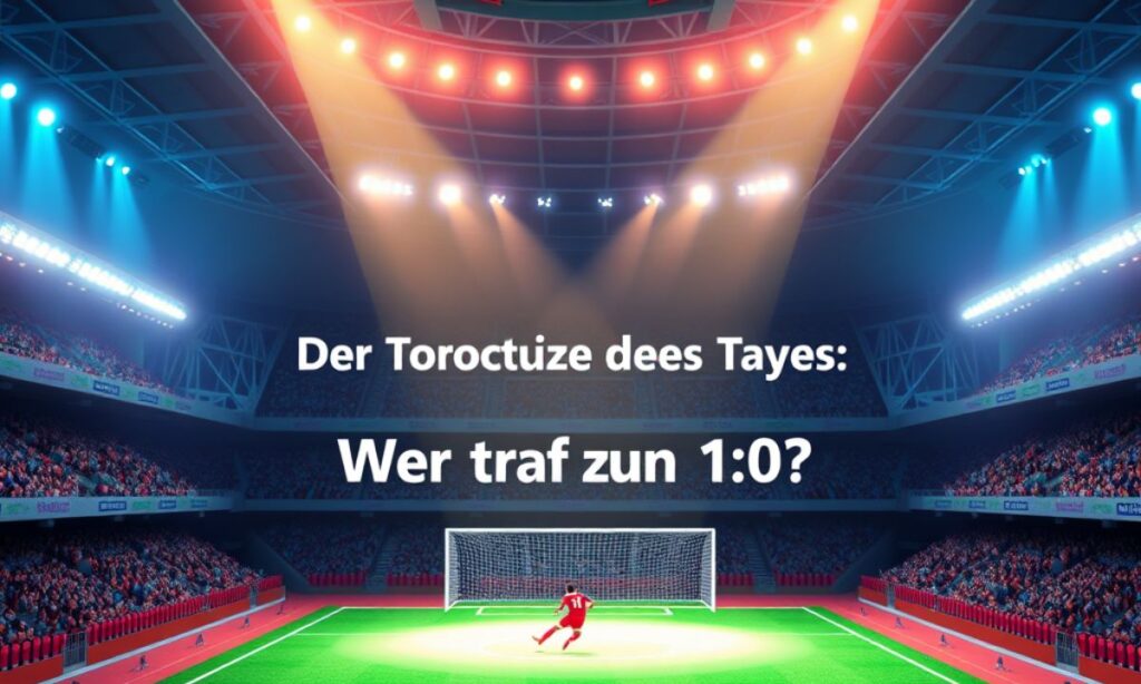 _Der Torschütze des Tages Wer traf zum 10