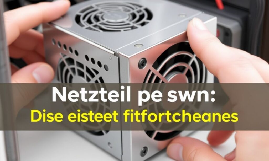 Netzteil prüfen Die wichtigsten Sofortmaßnahmen